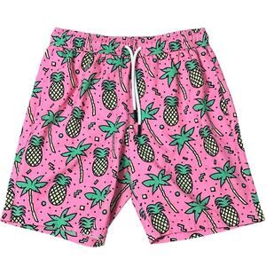 MAAMGIC Boys Swim Pineapple Swim Trunks 10/12 NWOT